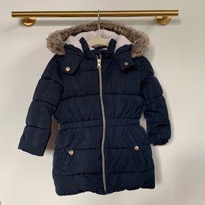 ☃️ Super warm hooded winter toddler puffer coat